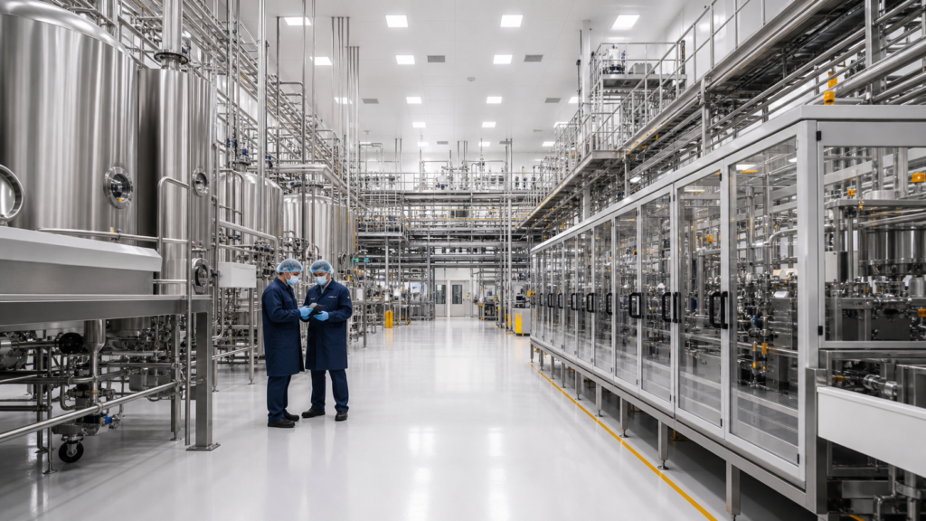 Boknutra quality-controlled production facility
